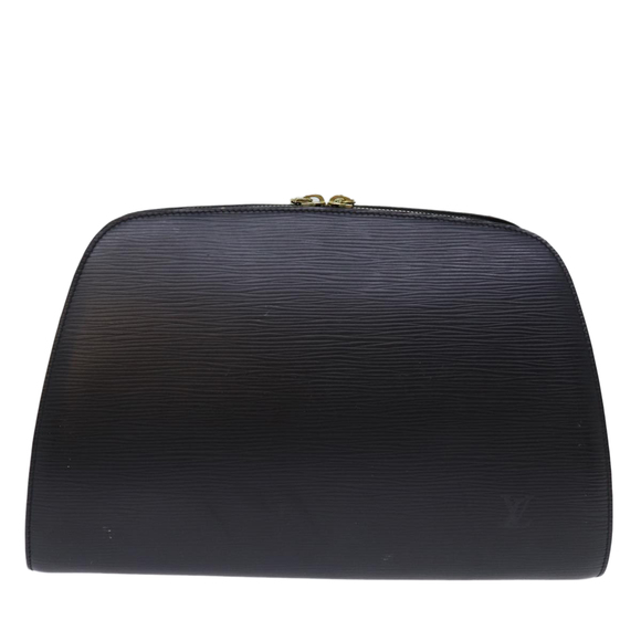 LOUIS VUITTON Epi Dauphine GM Cosmetic Pouch Black M48432 LV Auth bs14224 - Picture 13 of 16